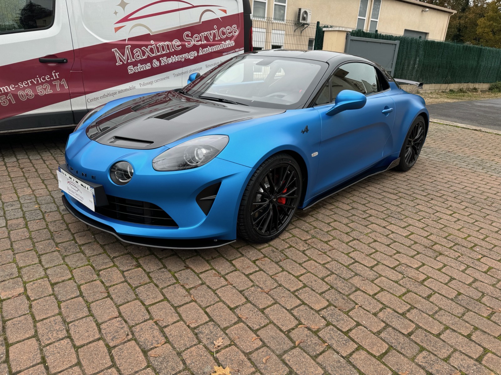 PPF ultimate Fusion / stealth de chez XPEL – Alpine A110 R – Chantilly
