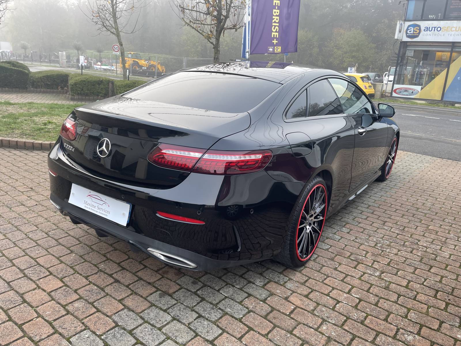 Traitement céramique Gtechniq 9 ans – protection jantes Alloygator -  Mercedes classe e coupé – l’isle Adam