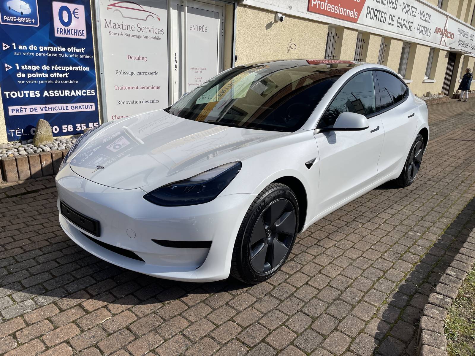 ppf xpel bloc avant Oise tesla model 3 