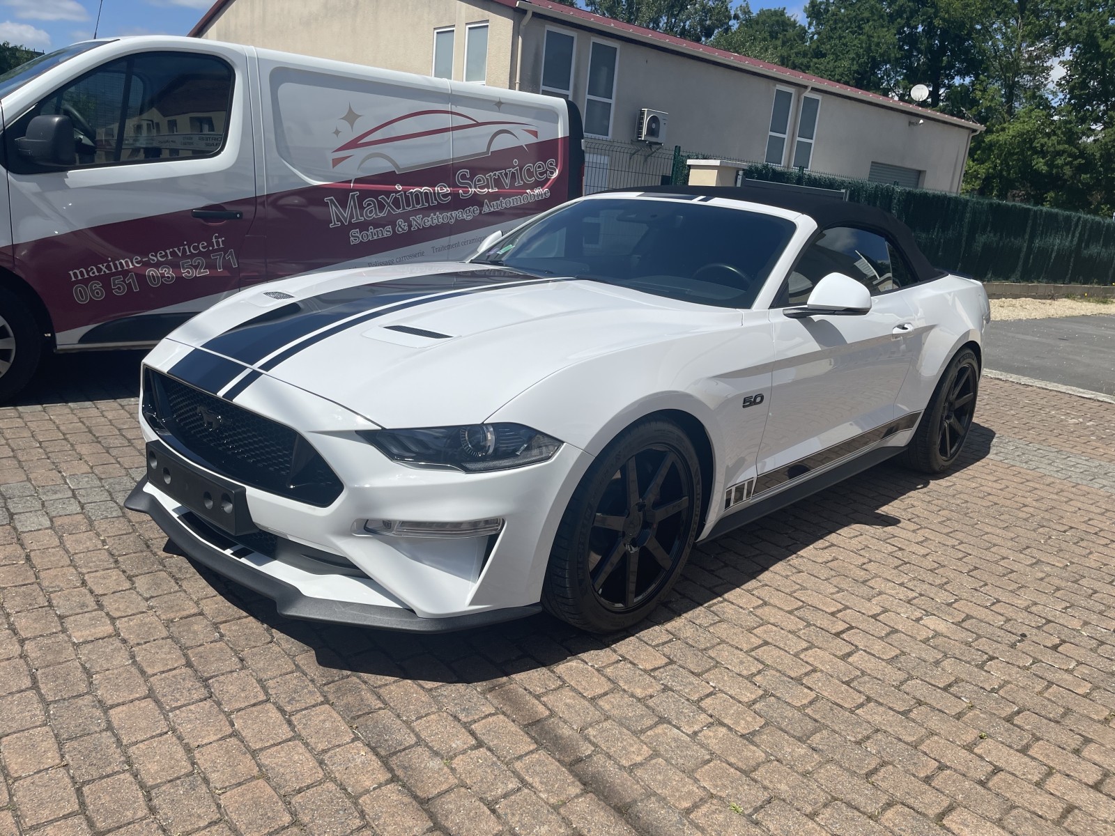 Traitement céramique + PPF pare choc avant - Mustang 5.0L GT V8 - Beauvais