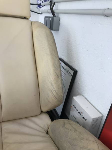 rénovation complet des cuirs colourlock à Lamorlaye