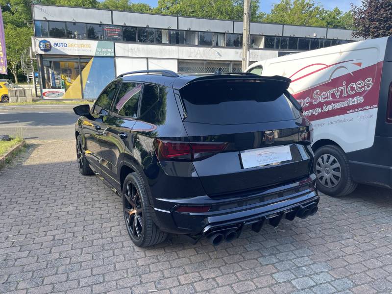 Traitement céramique Gtechniq 9 ans – phares arrière teintés -  Cupra Ateca – Senlis